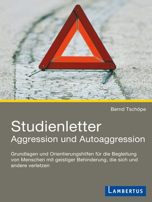 cover image of Studienletter Aggression und Autoaggression